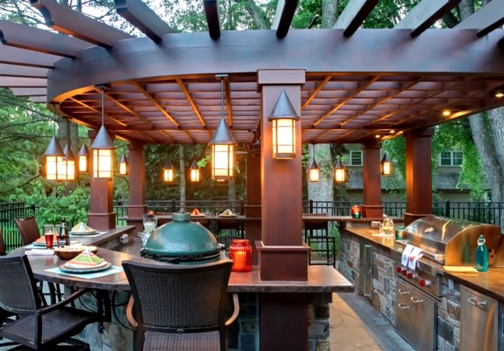 We installed an Outdoor Kitchen in Columbus Ohio